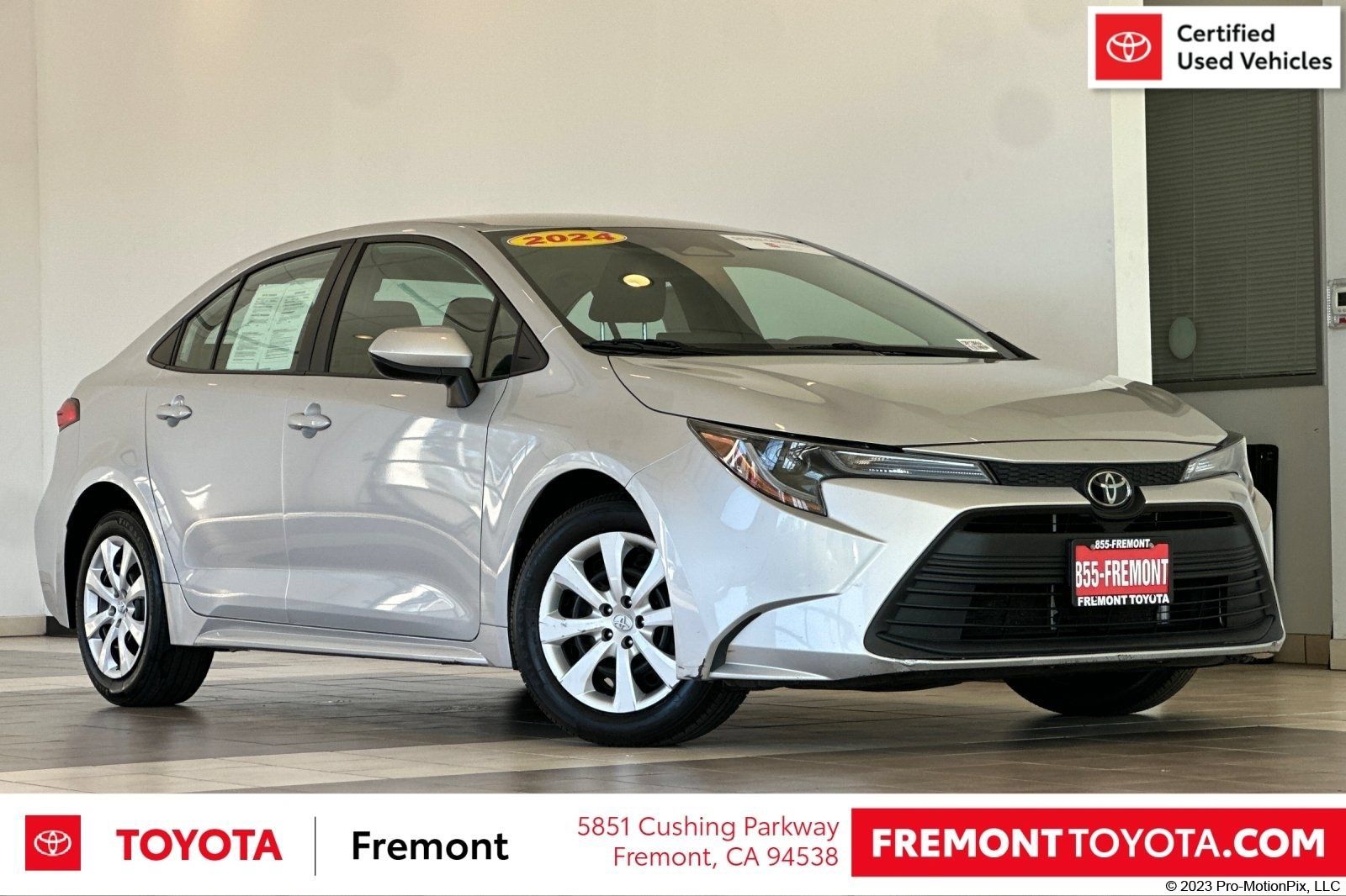 Certified 2024 Toyota Corolla LE FWD image 1