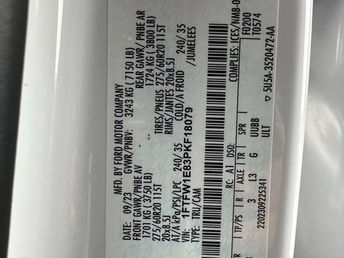 Used 2023 Ford F150 Lariat w/ Equipment Group 502A High image 28