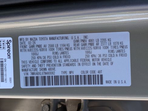 New 2026 MAZDA CX-50 Meridian Edition w/ Cargo Package AWD/4WD image 16