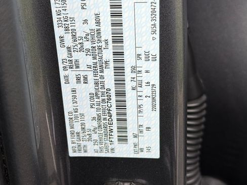 Used 2023 Ford F150 XLT w/ Equipment Group 302A High AWD/4WD image 29