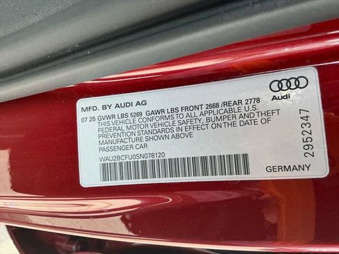 Used 2025 Audi A5 2.0T Premium Plus w/ Premium Plus AWD/4WD image 38