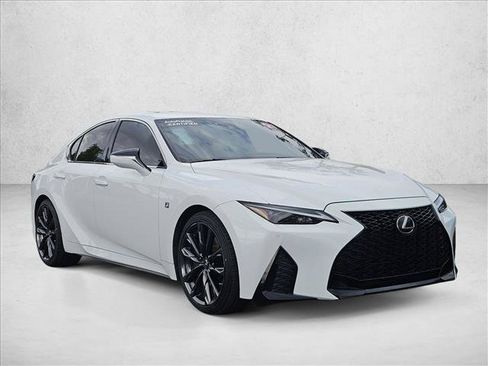 Used 2021 Lexus IS 350 F Sport w/ Navigation Package RWD image 3