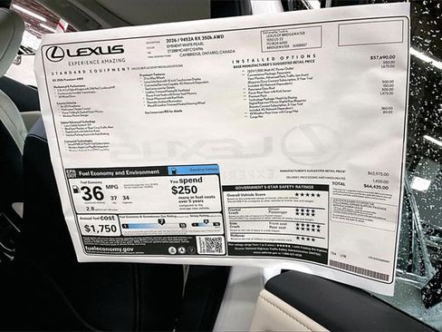 New 2026 Lexus RX 350 image 14