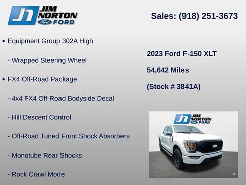 Used 2023 Ford F150 XLT w/ Equipment Group 302A High AWD/4WD image 15
