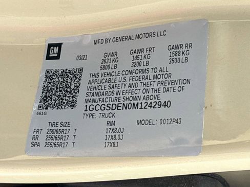 Used 2021 Chevrolet Colorado Z71 w/ Safety Package RWD image 30