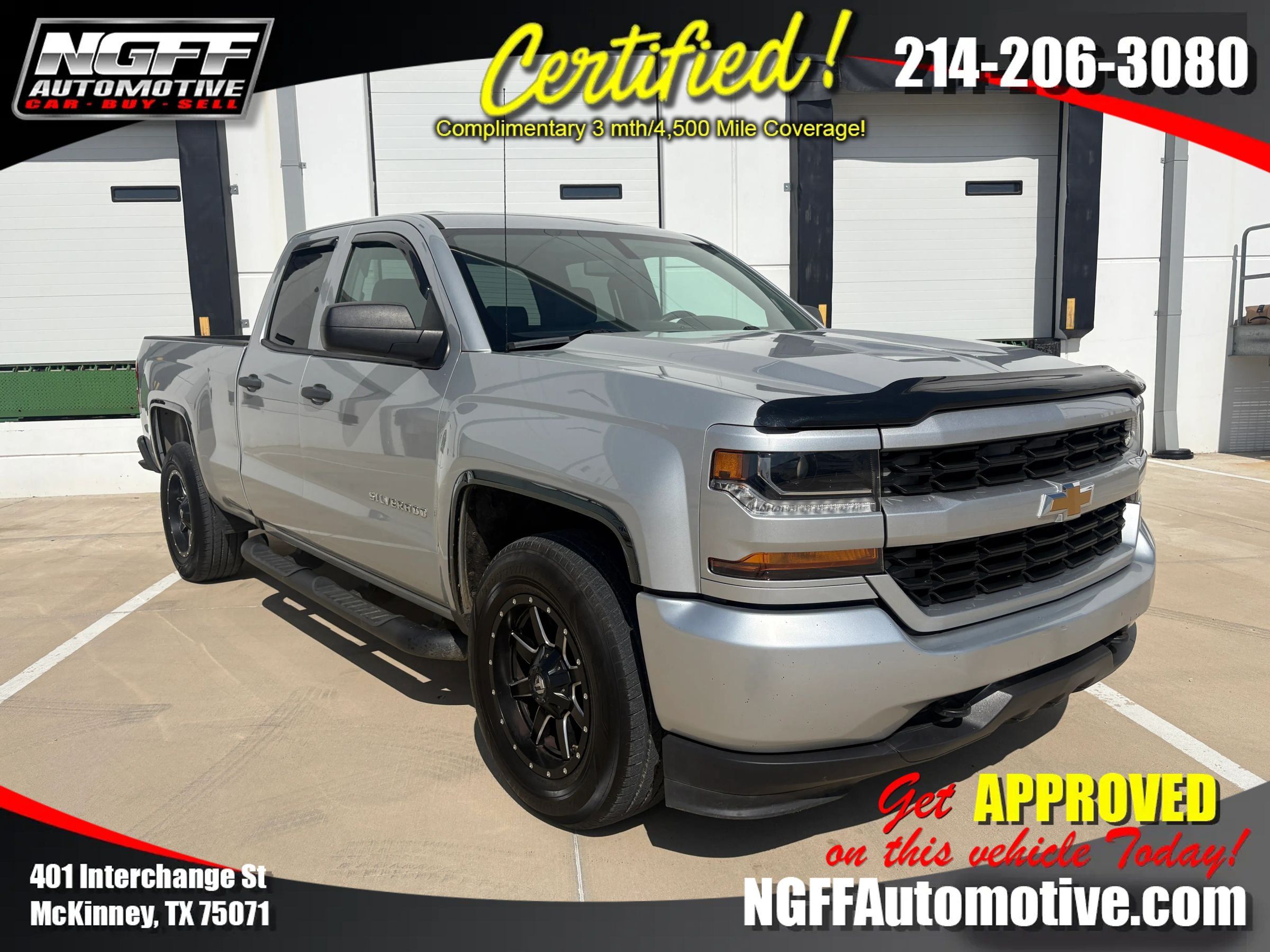 Used 2016 Chevrolet Silverado 1500 Custom w/ Custom Convenience Package RWD image 1