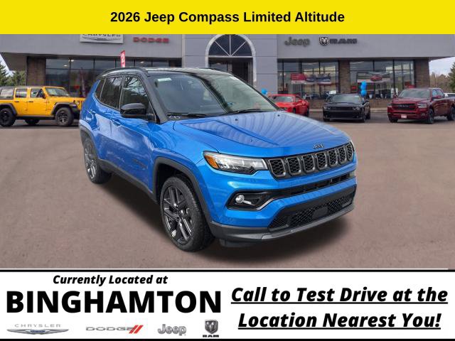 New 2026 Jeep Compass Limited AWD/4WD 360° Tour