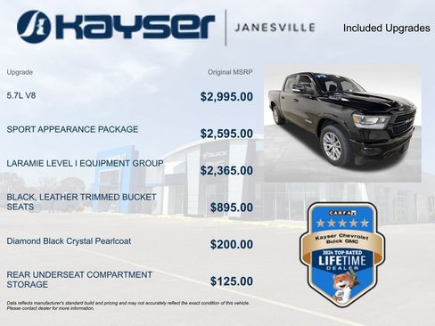 Used 2022 RAM 1500 Laramie w/ Sport Appearance Package AWD/4WD image 2