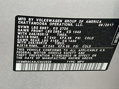 Used 2018 Volkswagen Atlas SEL image 30