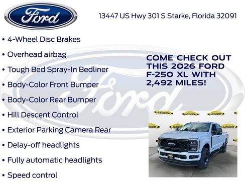 New 2026 Ford F250 XL w/ STX Appearance Package image 30