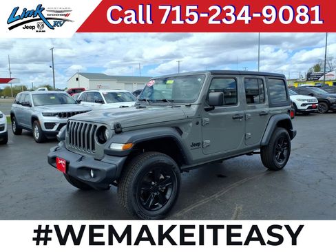Used 2023 Jeep Wrangler Unlimited Sport AWD/4WD image 1