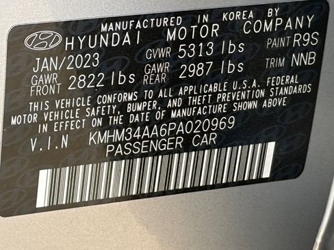 Used 2023 Hyundai Ioniq 6 SEL RWD image 35