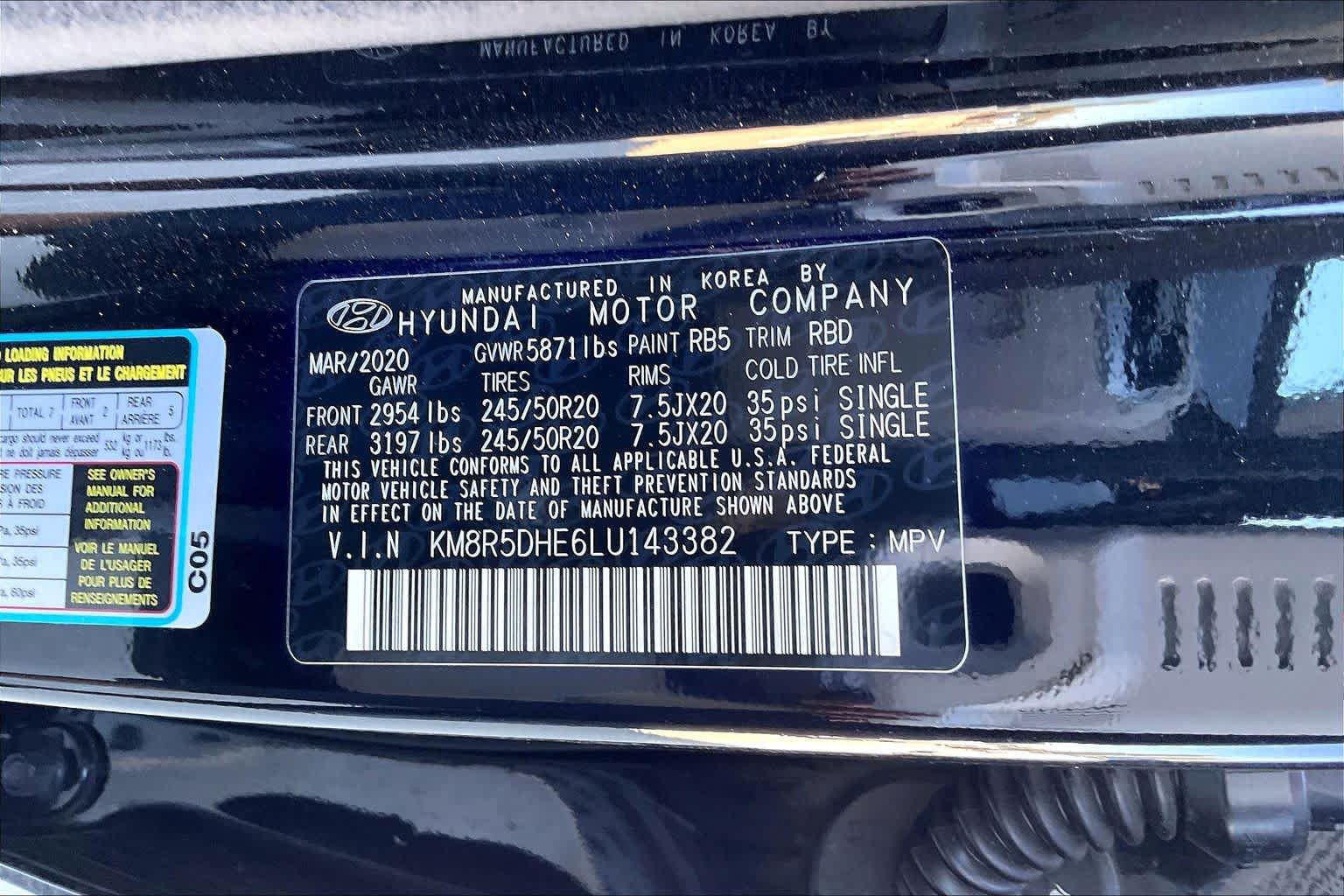 Used 2020 Hyundai Palisade Limited AWD/4WD image 35