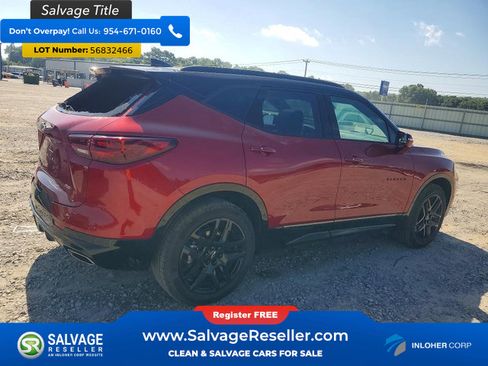 Used 2025 Chevrolet Blazer RS w/ Driver Confidence II Package AWD/4WD image 4