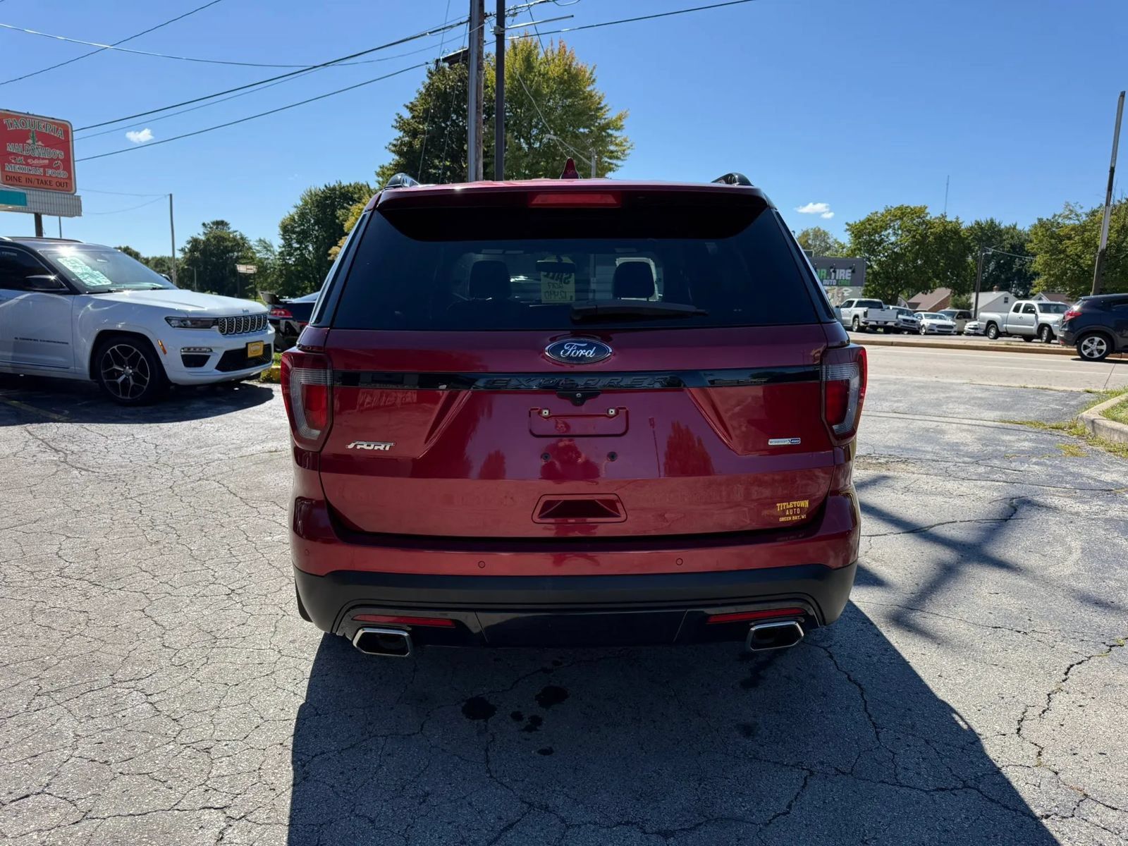 Used 2017 Ford Explorer Sport AWD/4WD image 4