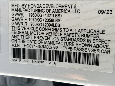 Used 2024 Honda Accord EX image 15