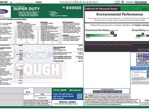 New 2026 Ford F250 Lariat w/ Black Appearance Package AWD/4WD image 25