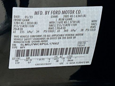 Used 2023 Lincoln Aviator Reserve w/ Elements Package Plus RWD image 33