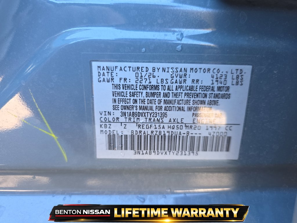 Certified 2026 Nissan Sentra SR w/ SR Premium Package FWD image 18