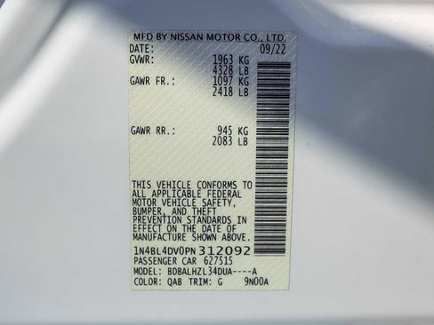 Used 2023 Nissan Altima 2.5 SV image 28