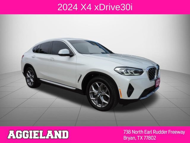 Used 2024 BMW X4 xDrive30i w/ Parking Assistance Package AWD/4WD image 1