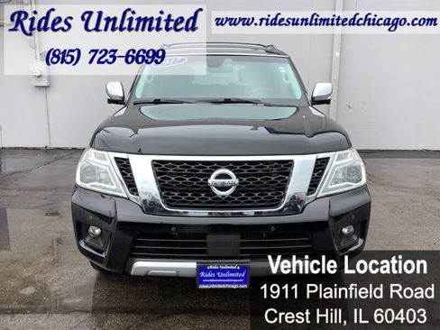Used 2017 Nissan Armada Platinum w/ Interior Lighting Package image 5