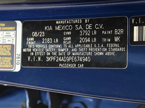 Used 2023 Kia Forte LXS FWD image 12