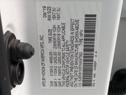 Used 2019 Honda CR-V EX image 15