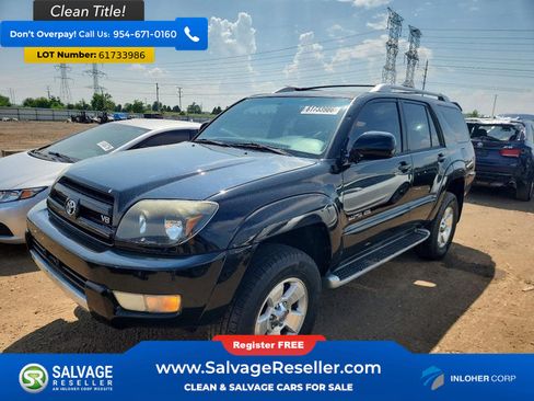 Used 2003 Toyota 4Runner Limited AWD/4WD image 1
