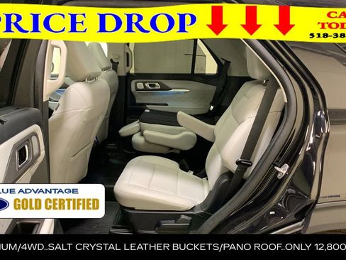 Certified 2025 Ford Explorer Platinum w/ LUX Leather Package AWD/4WD image 28