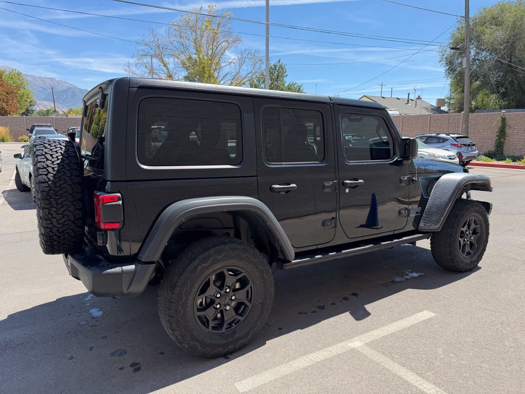 Used 2023 Jeep Wrangler Unlimited Rubicon 4xe AWD/4WD image 4