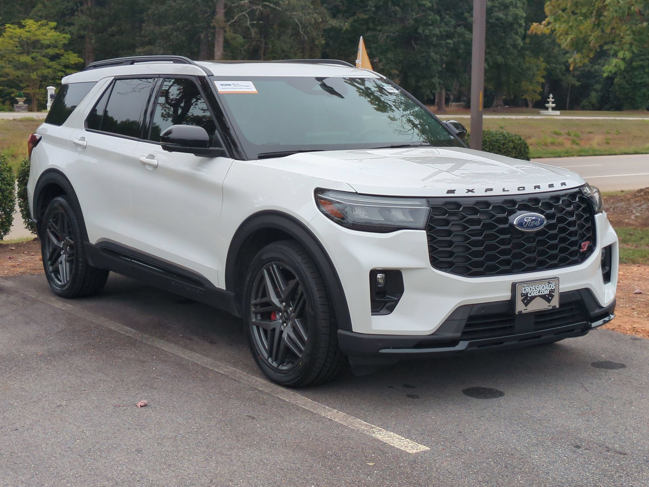 Certified 2025 Ford Explorer ST w/ Sun And Sound Package AWD/4WD image 2