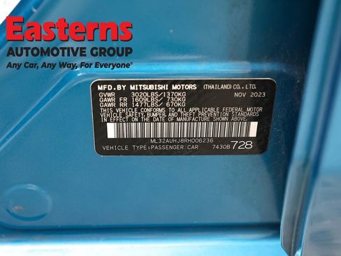 Used 2024 Mitsubishi Mirage ES FWD image 34
