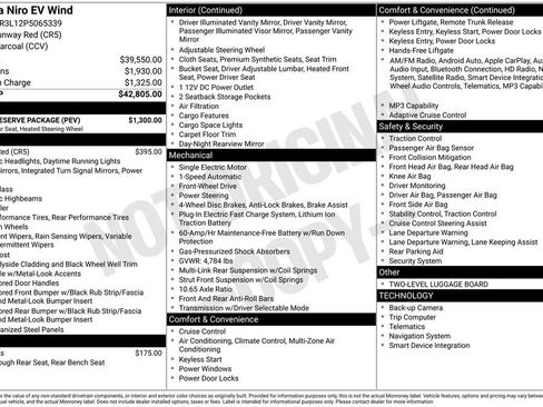 Used 2023 Kia Niro Wind w/ Wind Preserve Package FWD image 5