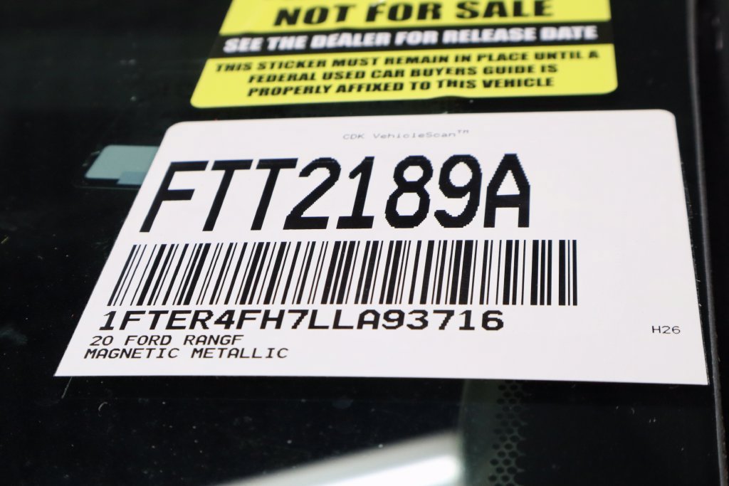 Certified 2020 Ford Ranger XLT w/ Equipment Group 301A Mid AWD/4WD image 36