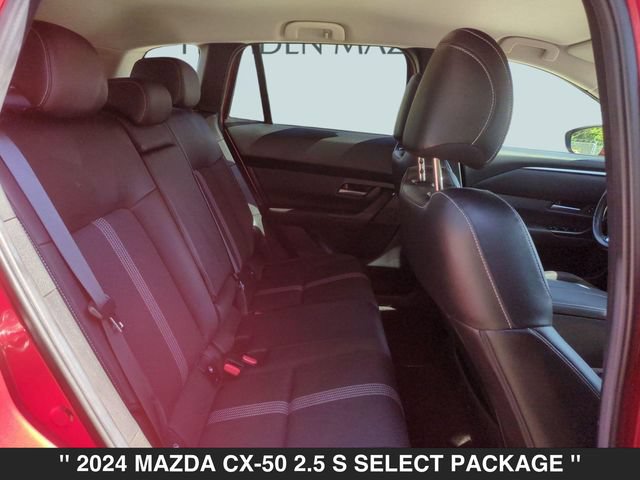 Certified 2024 MAZDA CX-50 AWD 2.5 S w/ Cargo Package image 28