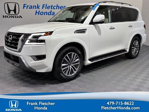 Used 2023 Nissan Armada SL w/ Captain's Chairs Package AWD/4WD image 1