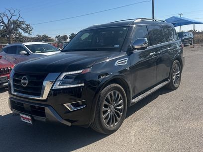 Used 2021 Nissan Armada Platinum w/ Captain's Chairs Package