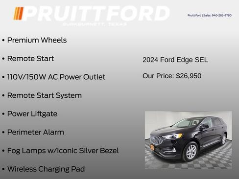 Used 2024 Ford Edge SEL w/ Convenience Package AWD/4WD image 19