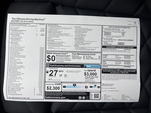 New 2026 BMW 740i xDrive image 30