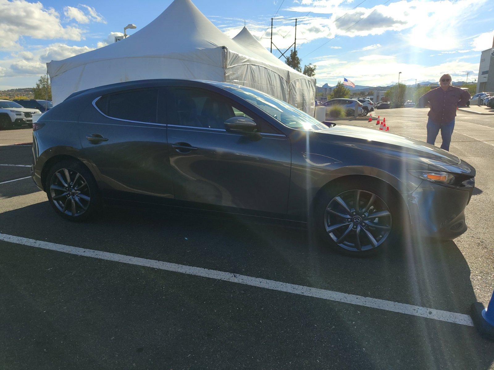 Used 2019 MAZDA MAZDA3 Hatchback FWD image 8