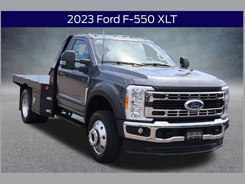 Used 2023 Ford F550 4x4 Regular Cab Super Duty w/ XLT Value Package image 1