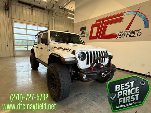 Used 2022 Jeep Wrangler Unlimited Rubicon w/ Xtreme Recon 35" Tire Package AWD/4WD image 1