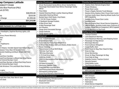 New 2026 Jeep Compass Latitude image 4