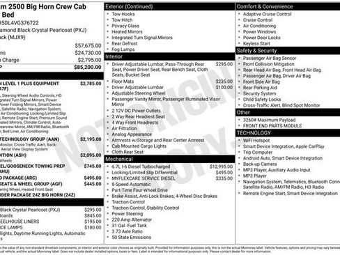 New 2027 RAM 2500 Big Horn AWD/4WD image 29