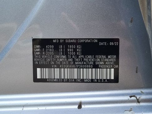 Used 2023 Subaru Impreza 2.0i Premium AWD/4WD image 30