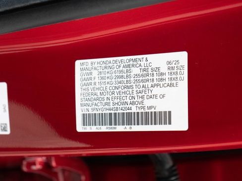 New 2025 Honda Pilot EX-L image 32