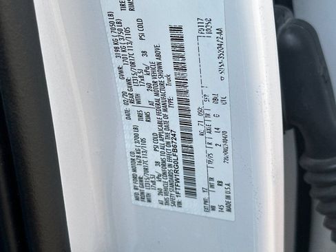 Used 2020 Ford F150 Raptor w/ Equipment Group 801A Mid AWD/4WD image 41