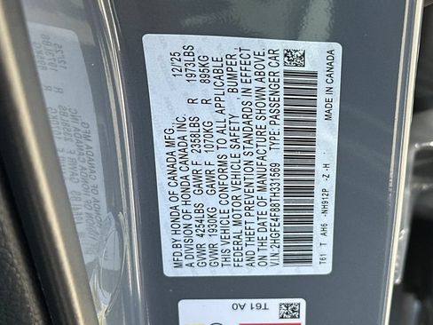 Used 2026 Honda Civic FWD Hybrid Sedan image 26
