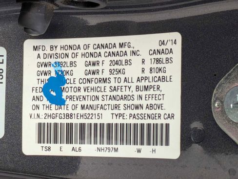 Used 2014 Honda Civic EX image 32